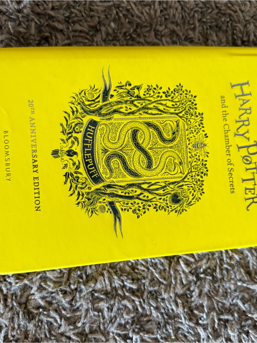 Harry Potter and the chamber of secrets Hufflepuff edition